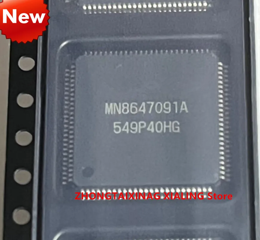 7PCS 100% New original MN8647091 MN8647091A LCD chip