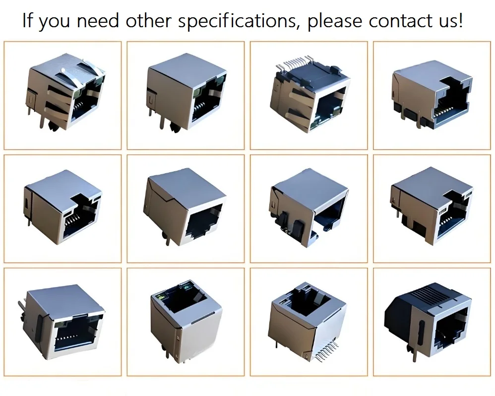 5 шт./RJ45-202-007-02 RJ45-307-030-01 интерфейс RJ45