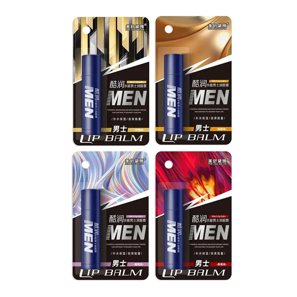 1 stks Heren Lippenbalsem Anti-droge Lip Langdurige Lichter Lip Lijnen Vocht Hydratatie Lippenstift mannen Cosmetica Lippen Huidverzorging 2026