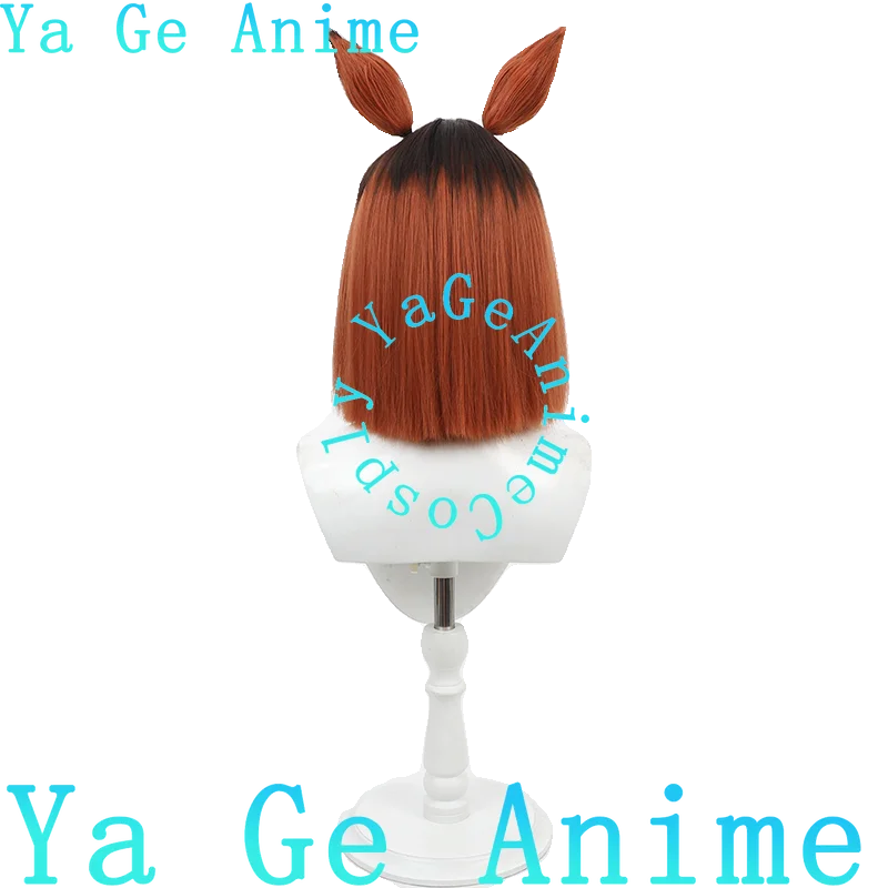 Ya Ge Anime Uma Musume Pretty Derby Transcend Cosplay Wig With Ears And Tail Horse Racing Girl Game Reality Show Character Wig