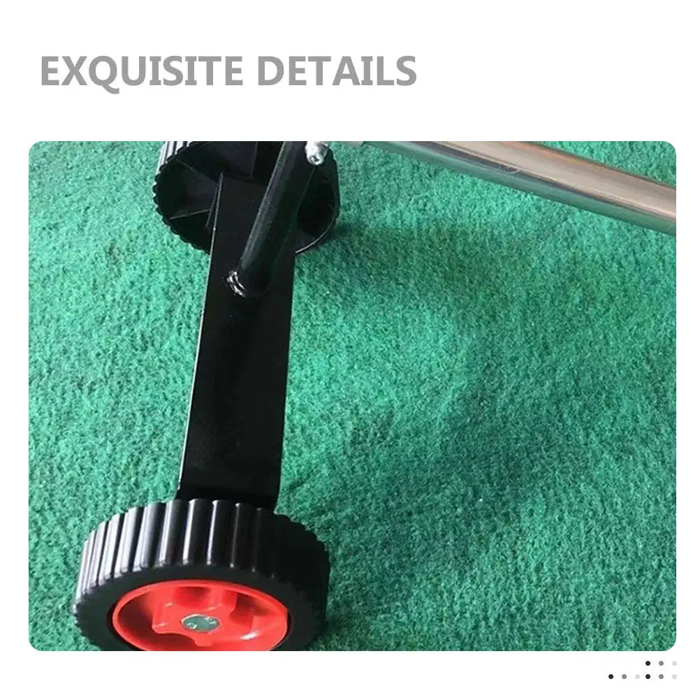 Sturdy Lawn Mower Support Wheel High Load Capacity Flexible Rotation Easy Install Replacement Caster for String Trimmer Grass