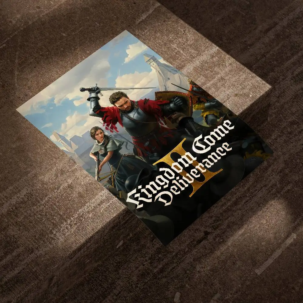 ملصق K-Kingdom Come Deliveryance II ملصق فني ذاتي اللصق مقاوم للماء لغرفة المقهى والبار #2