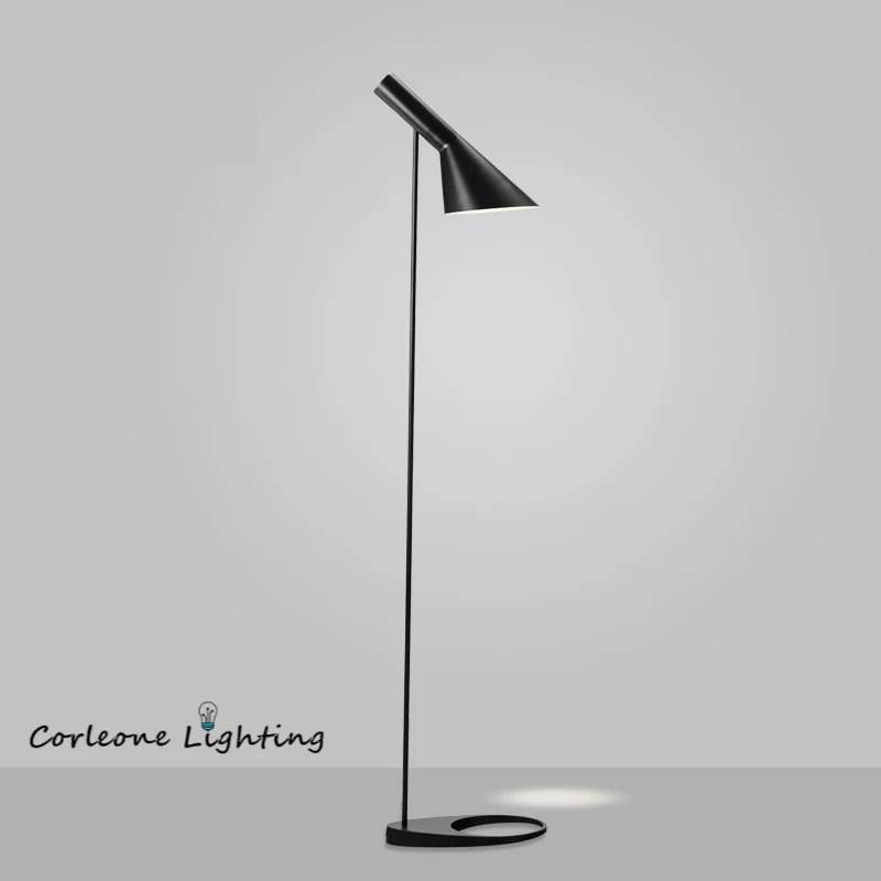 

Modern Floor Lamp Nordic Arne Jacobsen LED Standing Lamps for Living Room Bedroom AJ Iron Floor Lamps Home Decor Light Fixtures