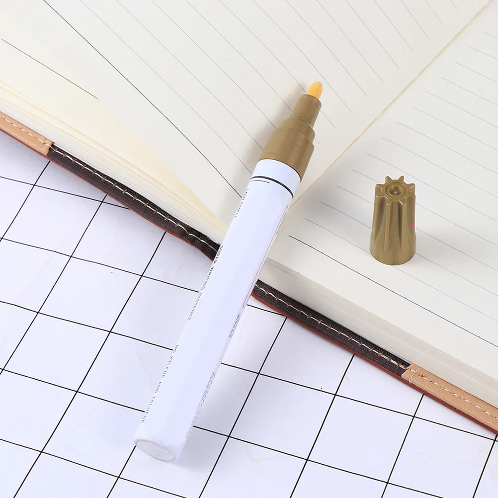 

Car Paint Pen Golden Touch-Up Marker For Scratch Repair On Car Metal Glass Wood Stone Plastic Oxidation Prevention