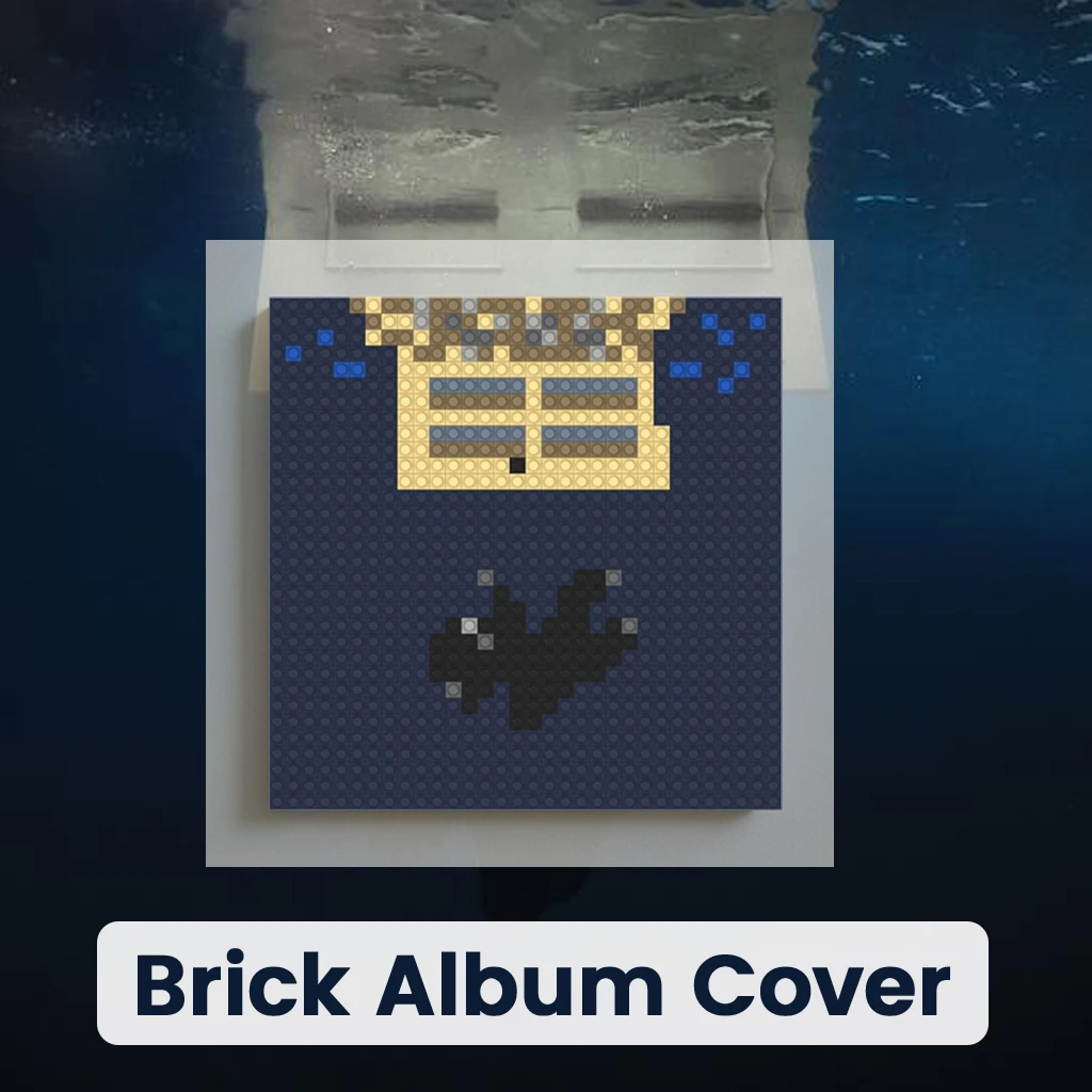 

Billie Eilish Pop Singer Building Blocks Mosaic Brick Wall Art Home Decor Poster Painting Living Room Bedroom Wall Picture Gift