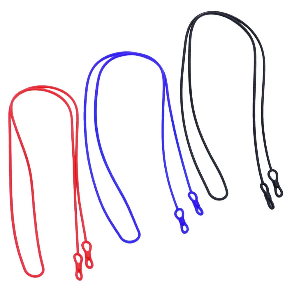 3Pcs Glasses Strap Lanyard for Eyeglasses Neck Chain Holder Flexible Wear-Resistant Non-Slip Lightweight Stylish Colored