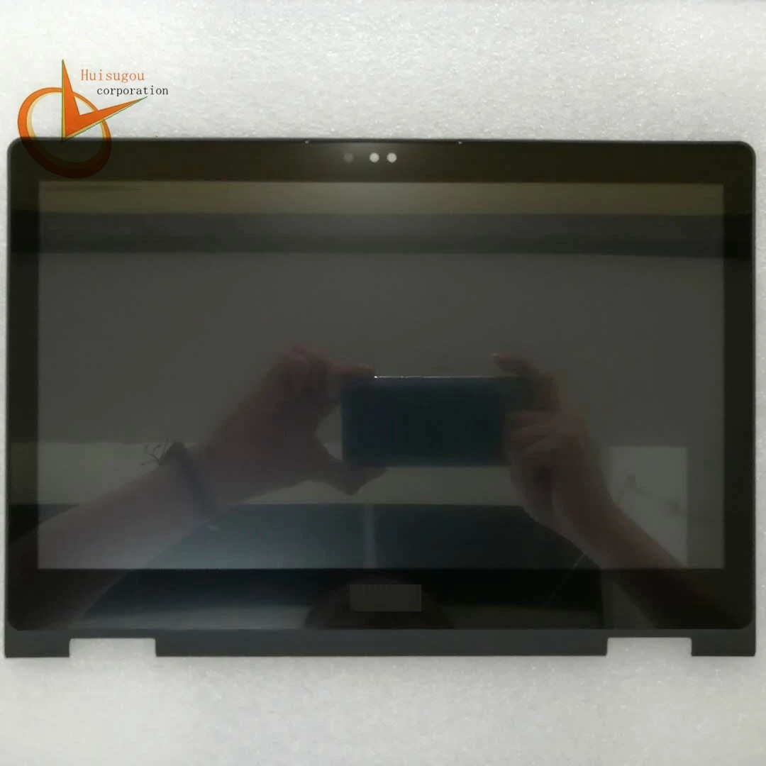 Imagem -01 - Montagem de Tela Lcd e Digitalizador de Toque Frame Dell Inspiron 13 5368 5378 5379 7378 7368 B133hab01.0 Nv133fhm-n41 A11 Fhd