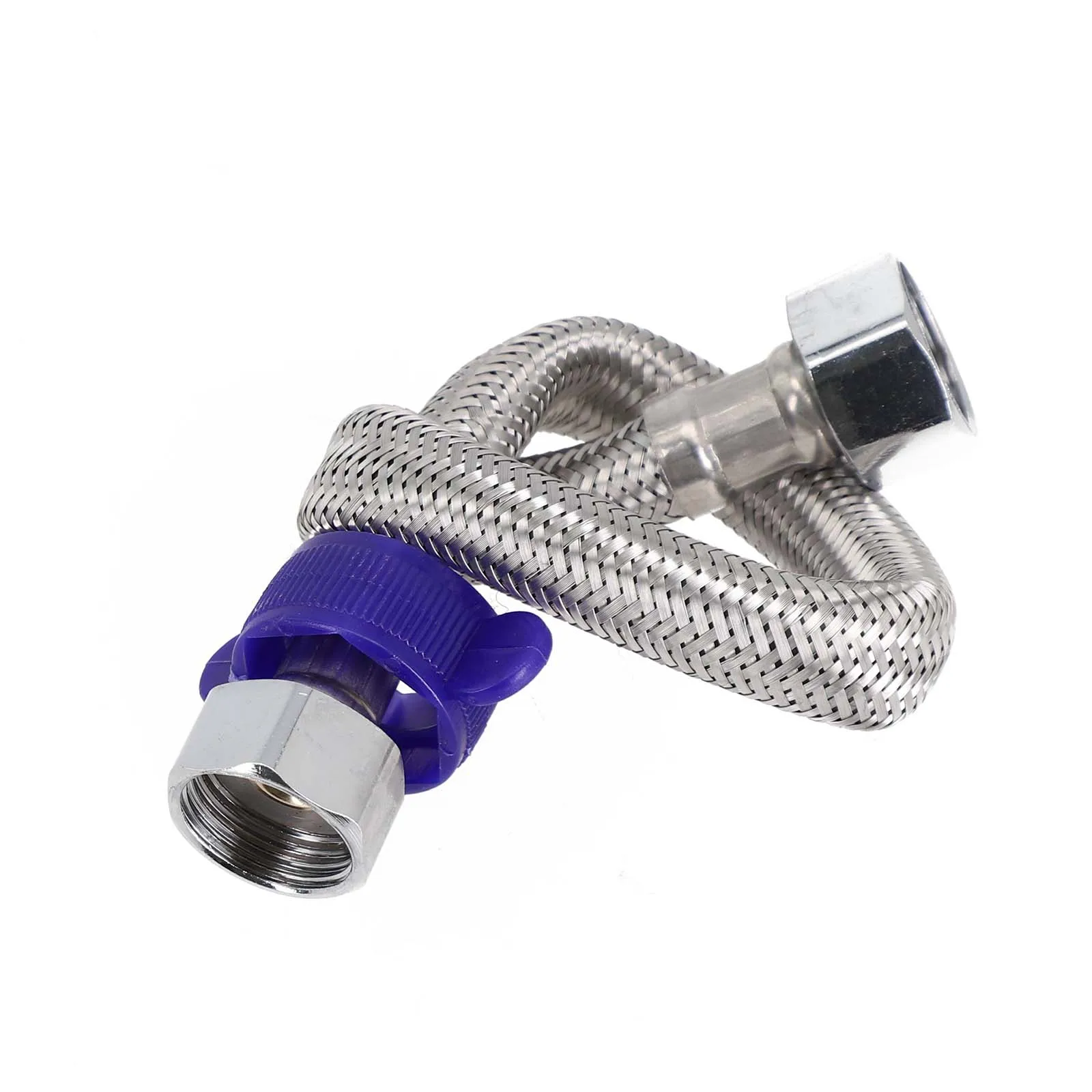For Kitchen Shower Hose Hose Metal Hose Water Outlet For Faucet 1/2 Inch 30/50cm Explosion-proof Nylon Stainless Steel