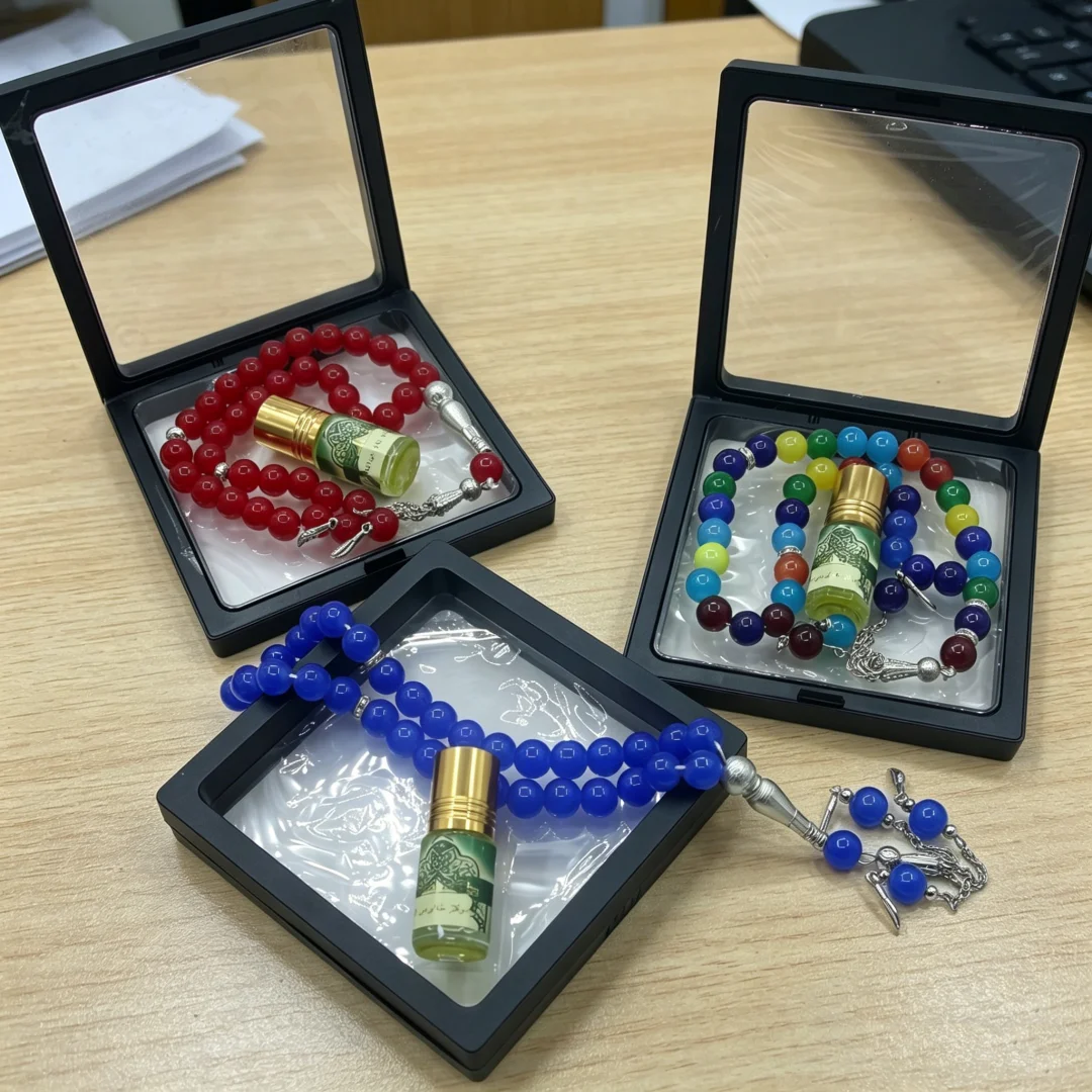 Imitation Agate 10mm 33‑Bead Prayer Bead Perfume Set, for handheld use and wearing, collectible and gifting gift set