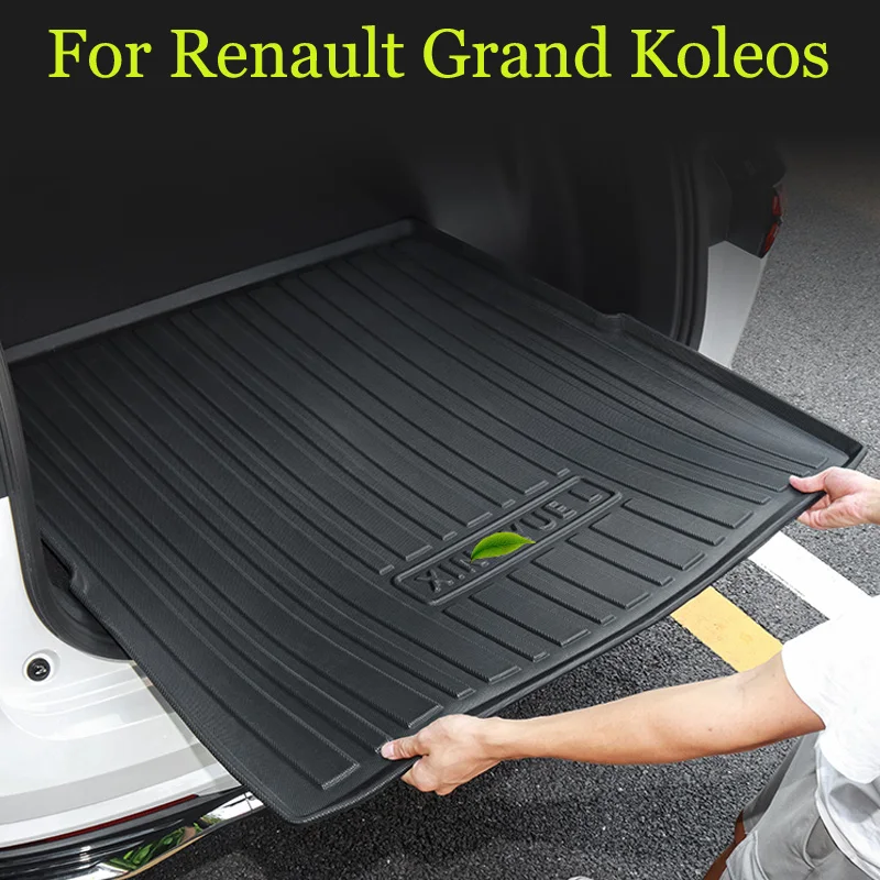 

For Renault Grand Koleos 2024 2025 Car Rear Trunk Liner Cargo Boot TPO Trunk Mat Floor Tray Mud Kick Carpet Accessories