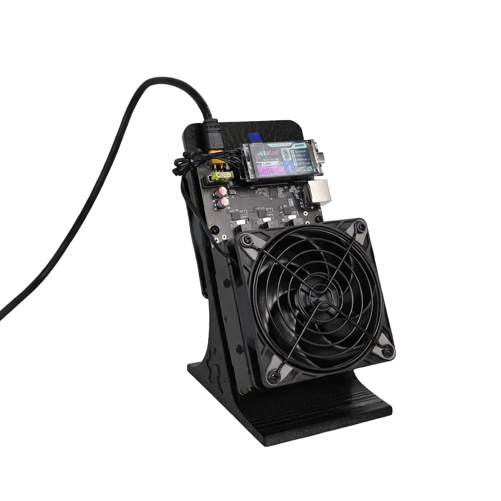 New 6TH/s Bitcoin Miner Open Source Lottery Mining Machine Personal Cryptocurrency Collection Device with RJ45 Ethernet Port