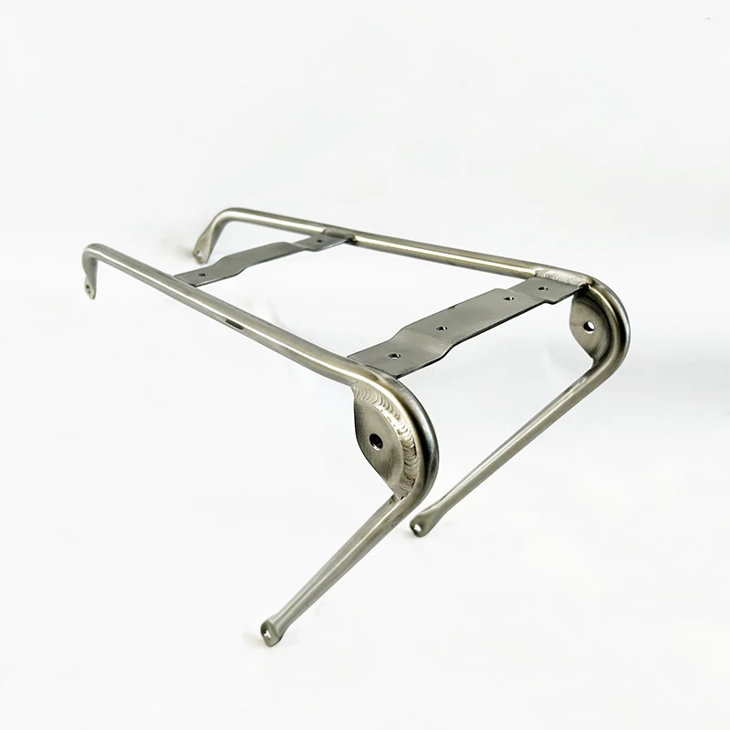 Titanium Folding Bike Rear Rack, P T Line, Wholesale