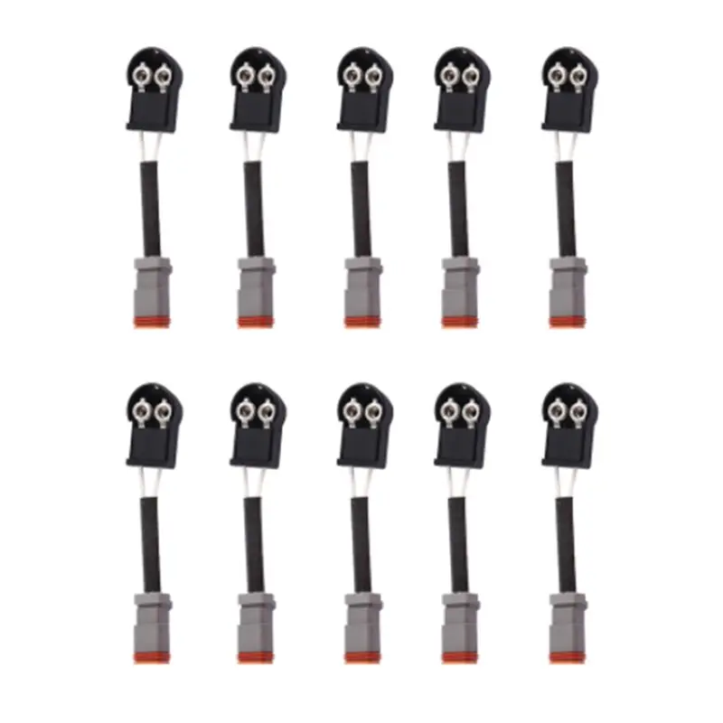 

AS57-Diesel Engine 10 Pcs 455-73803682 3071626 For Cummins ISM11 QSM11 Common Rail Injector Plug Cable Connector M11