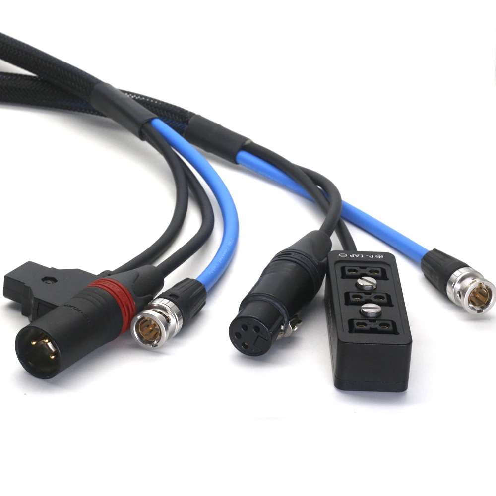 XLR 3pin to XLR 4pin female  for SONY Venice power cable camera is used separately from the battery