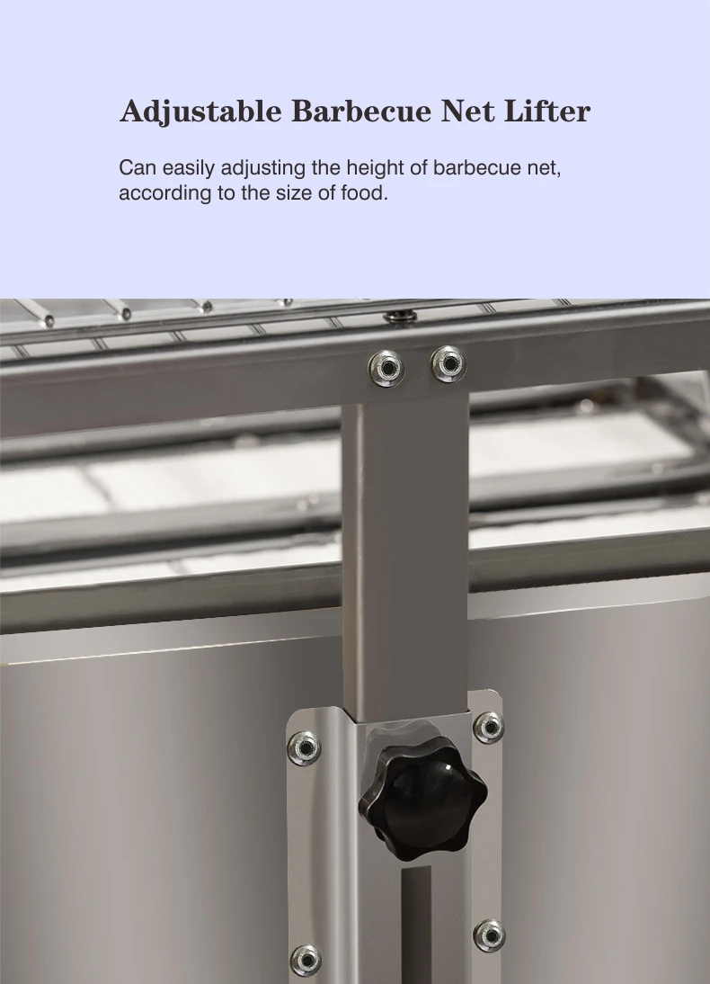 Grill Commercial Outdoor Smokeless Gas BBQ Grills High Efficient 6 Burners Infrared Burner Barbecue