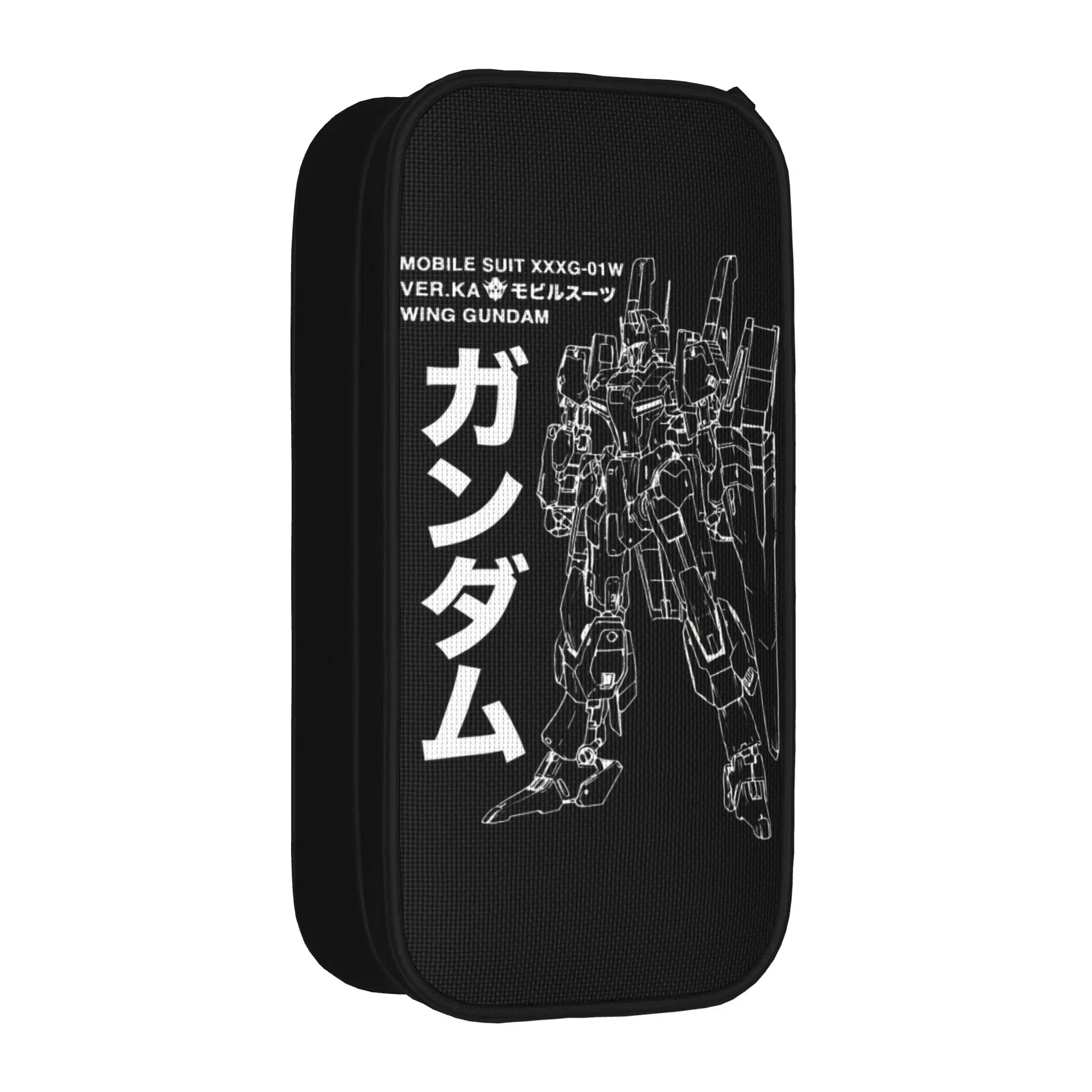 MOBILE SUIT GUNDAMs manga anime Pencil Cases New Pen Bags Student Big Capacity School Supplies Cosmetic Pencil Box