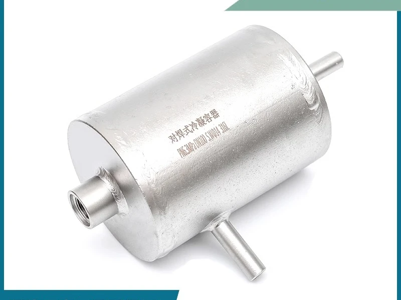 الفولاذ المقاوم للصدأ 304 بعقب حاوية التكثيف الملحومة DN80 DN100 المقبس حاوية التكثيف الملحومة LQ-64P حاوية التكثيف #4