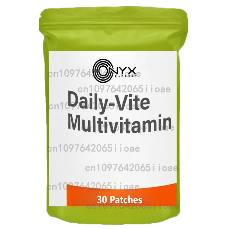 

30 Count Multivitamin Transdermal Patches for Women with Vitamins a B C D E & Biotin - Supports Bone Brain Heart Immune & Energy