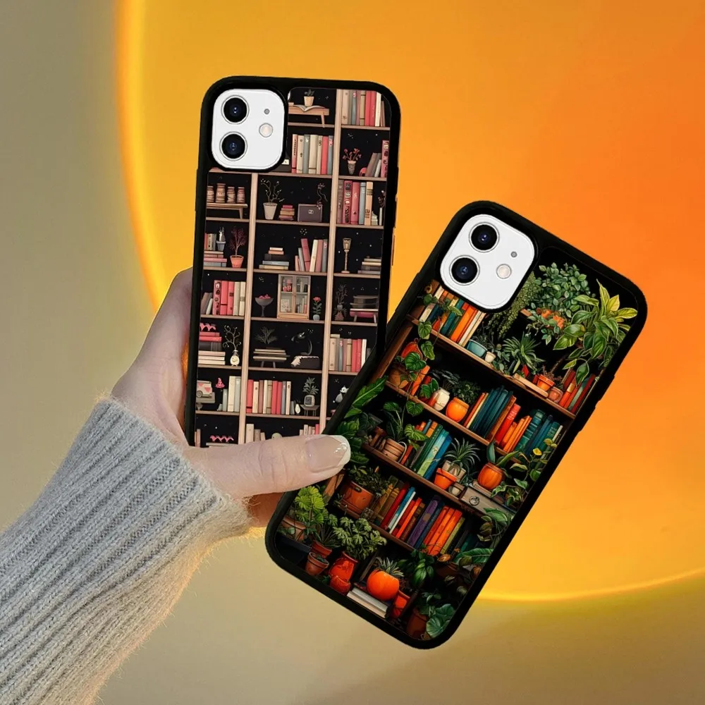 I Love Reading Books Phone Case Silicone PC+TPU For For IPhone 11 12 13 14 15 16 Plus Pro Max Cover