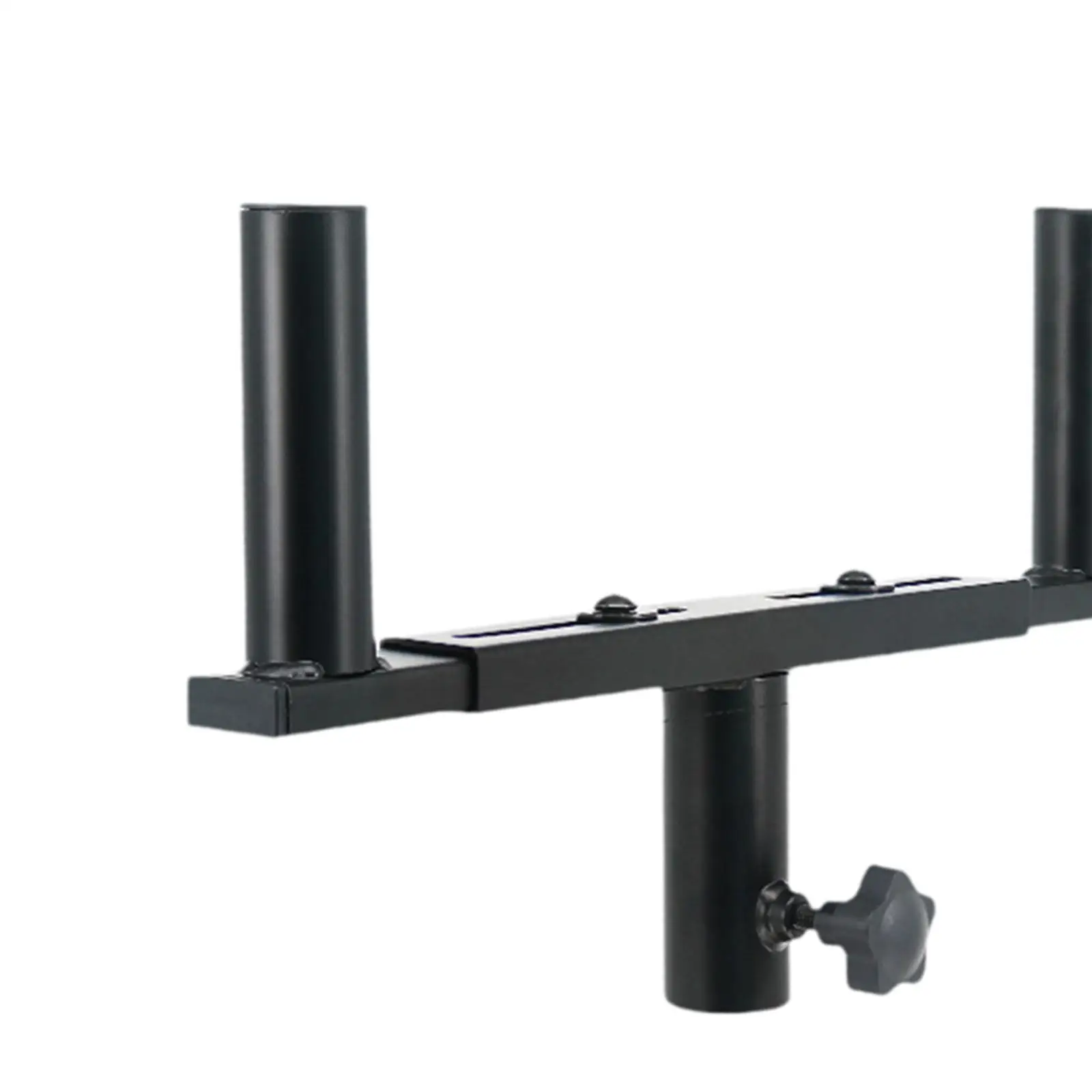 Doppelte Lautsprecher-Montagestange, multifunktionaler professioneller Lautsprecherstangenständer für Bühnenaufführungen, Bar, Konferenzen, Hochzeiten, Büros