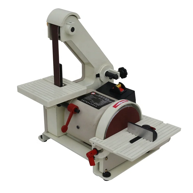 

350W High Speed Motor Small Metal Sand Belt Machine for Woodworking