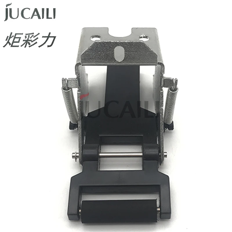 JCL 1개 KM512 핀치 롤러 어셈블리 (코니카 512/512i 헤드용) 올윈 Xuli 휴먼 잉크젯 프린터 용지 압력 고무 휠