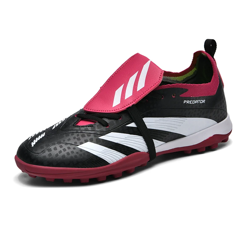 

2025 Football Shoes Professional Football Shoes Cleats Sneaker Match Resistant High Quality Soccer Shoes Boy Long Spikes Comfort