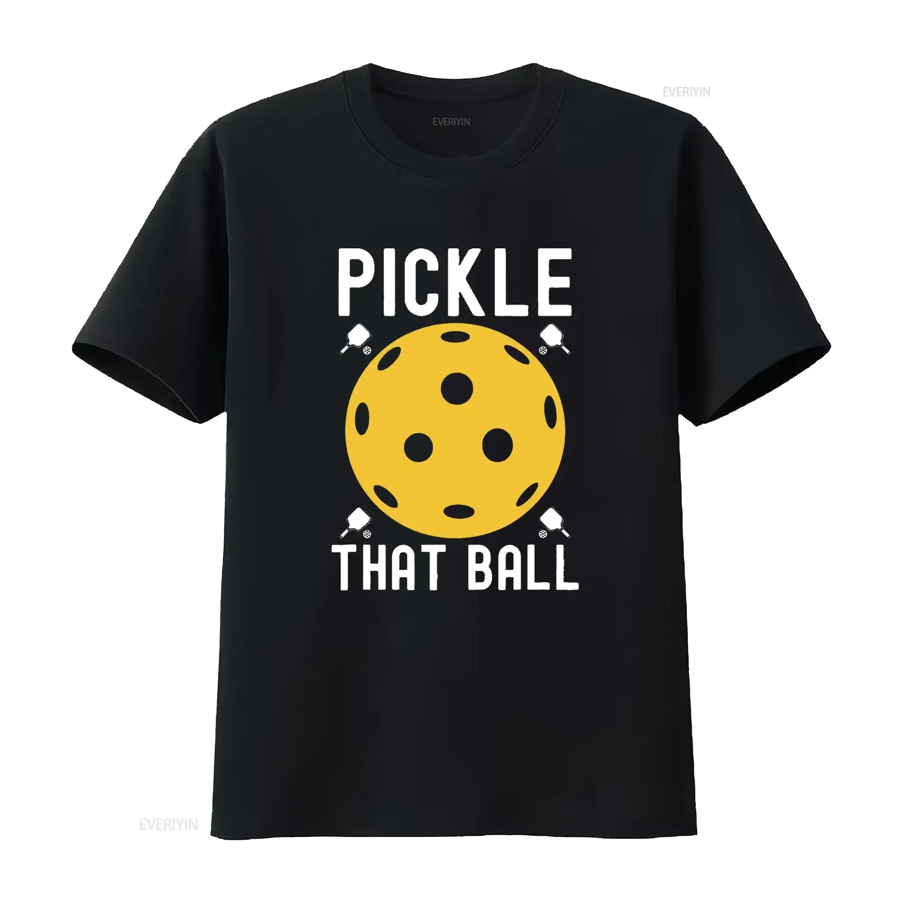 

Pickle That Ball Dinking Pickleball Player Womens Summer Top Unique Design T Shirt vintage Washed streetwear designer clothes
