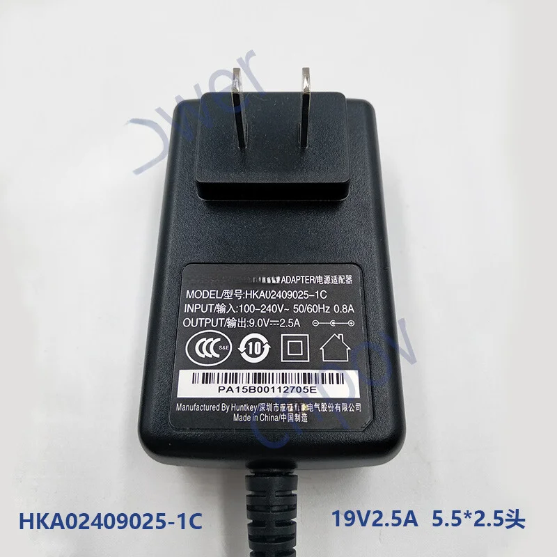 Para adaptador Huntkey hka02409025-1c 9V 2.5A POS para cargador Landi e530 E330 e520t spp300