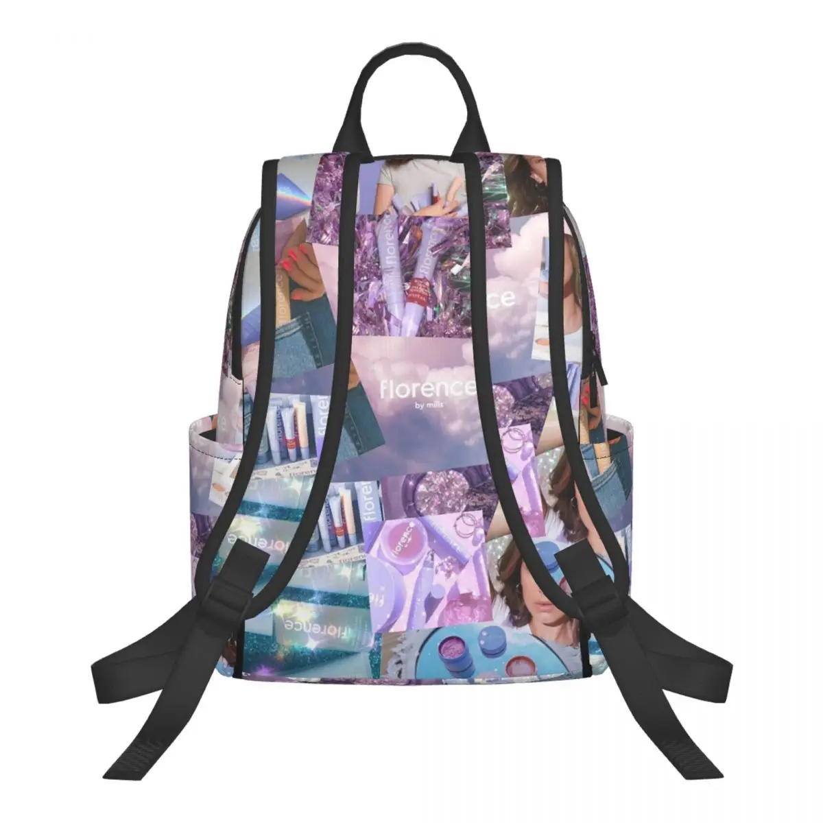 Florence By Mills Millie Bobby Brown (13) Student Backpack School Bag Hiking Travel Daypack for Men Women Bookbag Shoulder Bags