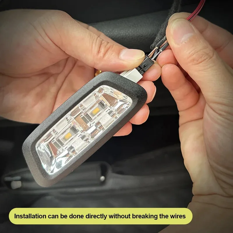 1 set di illuminazione per bagagliaio ad alta luminosità per auto, luce ambientale, decorazione interna, cablaggio a LED, rilevamento automatico gratuito, striscia luminosa per portellone posteriore