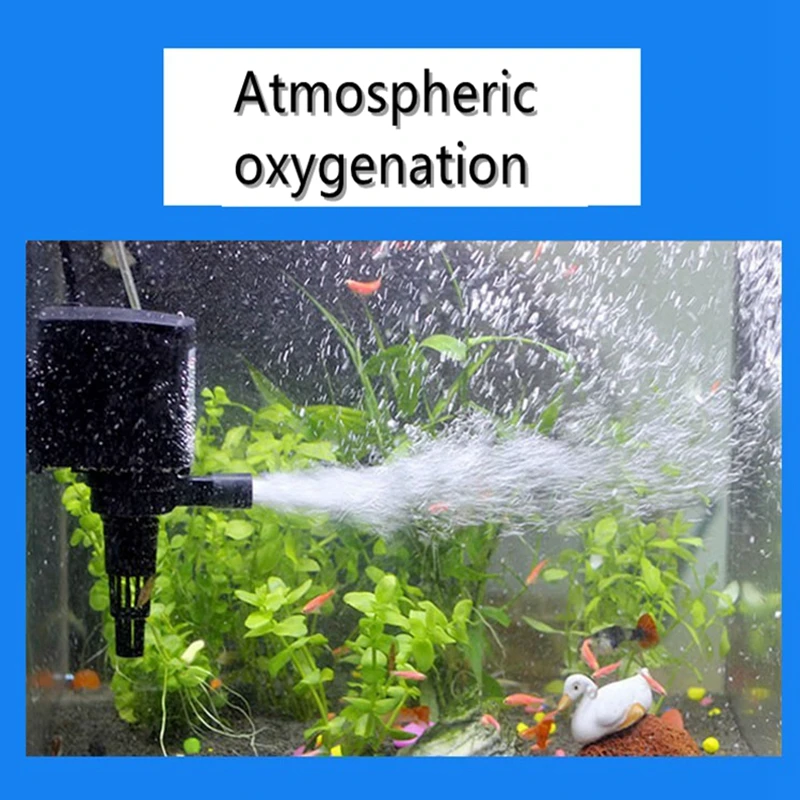 

220 В/240 В Многофункциональный фильтр для аквариума Погружной насос Аквариумный фонтанный насос Циркуляционный насос