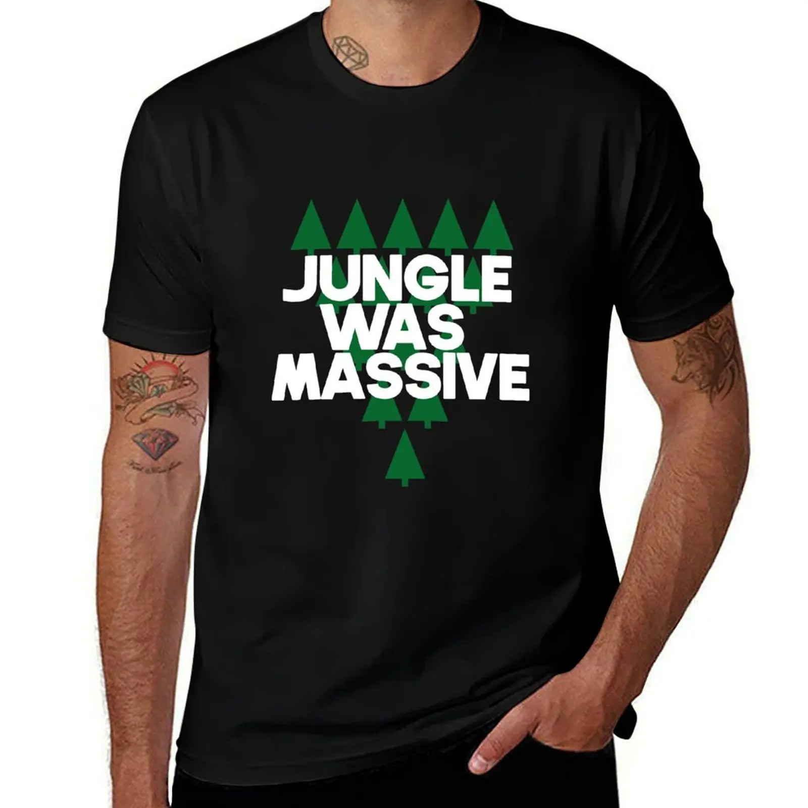 Jungle was massive T-Shirt Summer Holiday T-Shirt