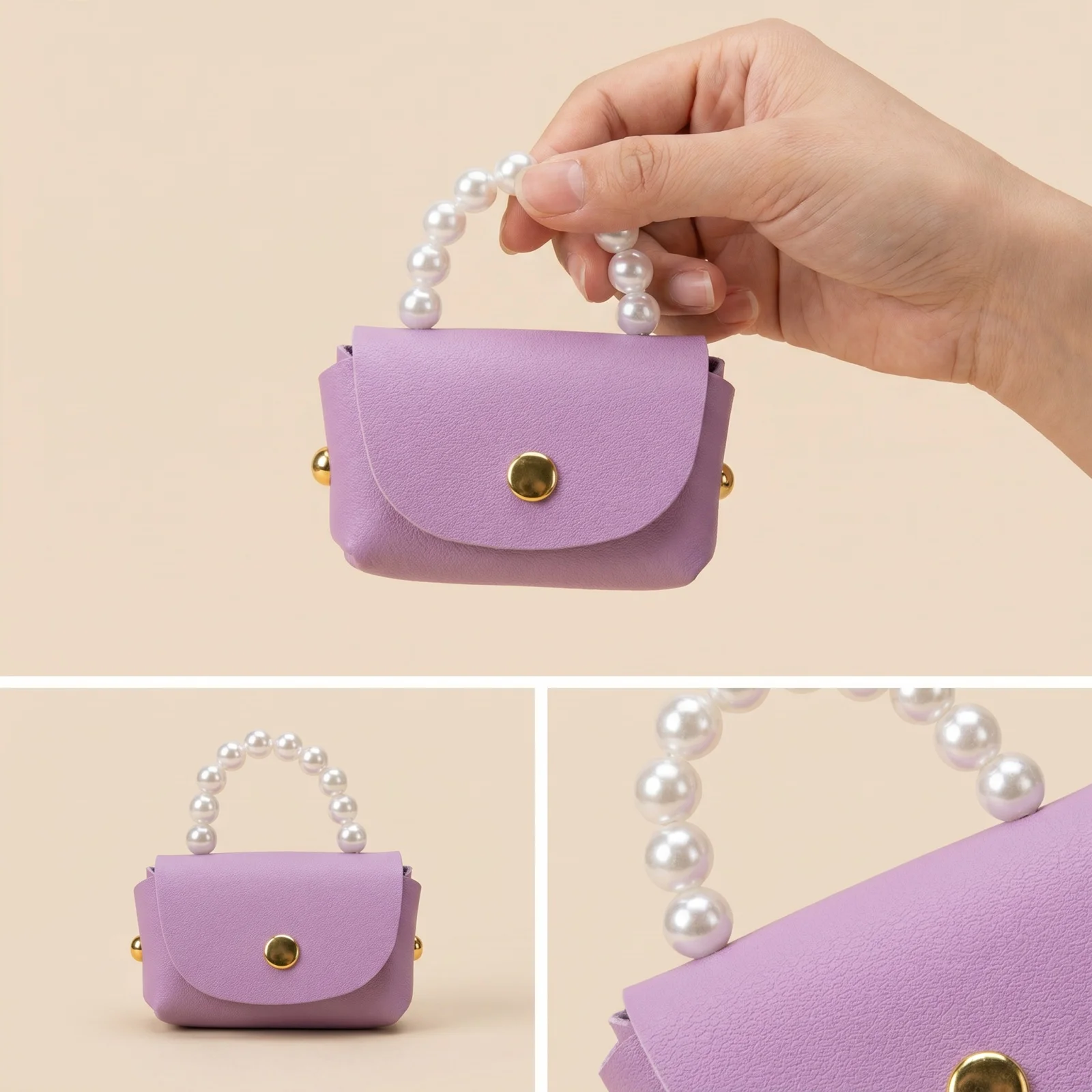 Chain Wallet Travel Organizer Bag Portable Cosmetic Pouch arge Capacity Jewelry Storage Bag Fashion Bag Accessories