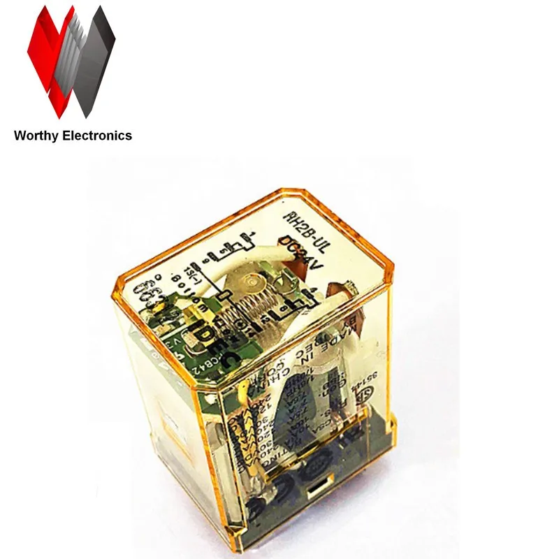 

Free shiping wholesale 10pcs/lot relay RH2B-UL-DC24v