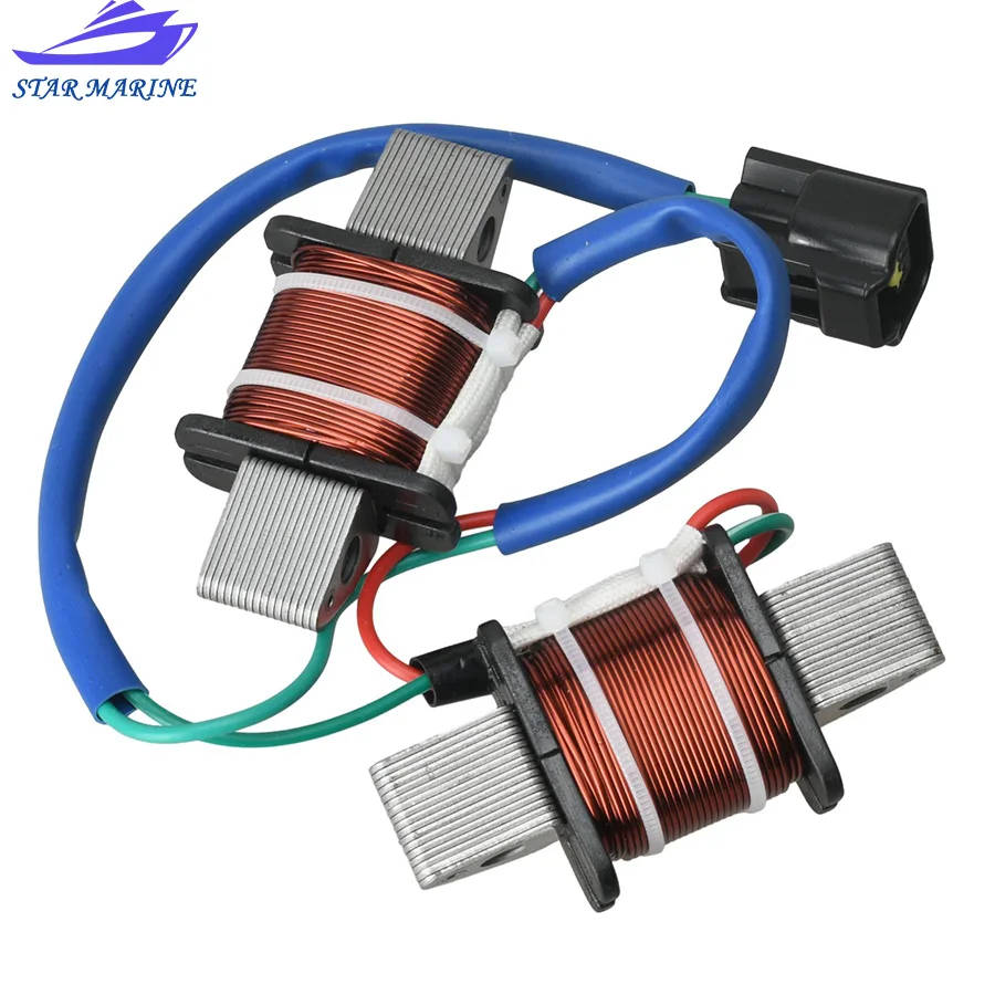 6H2-85533-01 Coil, Lighting For Yamaha Outboard Motor 2 stroke 60/70HP 6H2-85533-01-00,6H2-85533,6H28553301 Boat