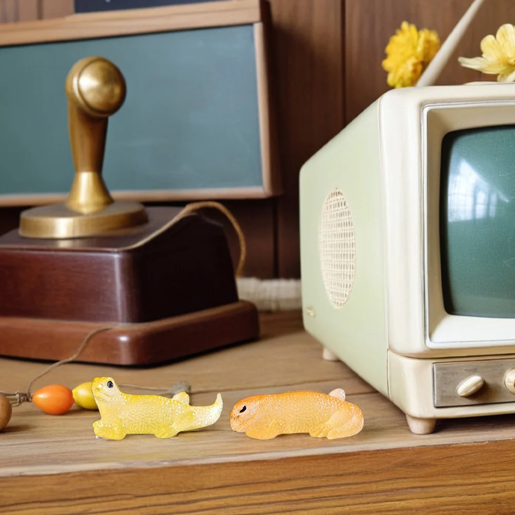 

15Pcs Luminous Mini Resin Lizard Glow in The Dark Garden Animal Decoration Fairy Garden Micro Landscape Tiny Lizard Figurines