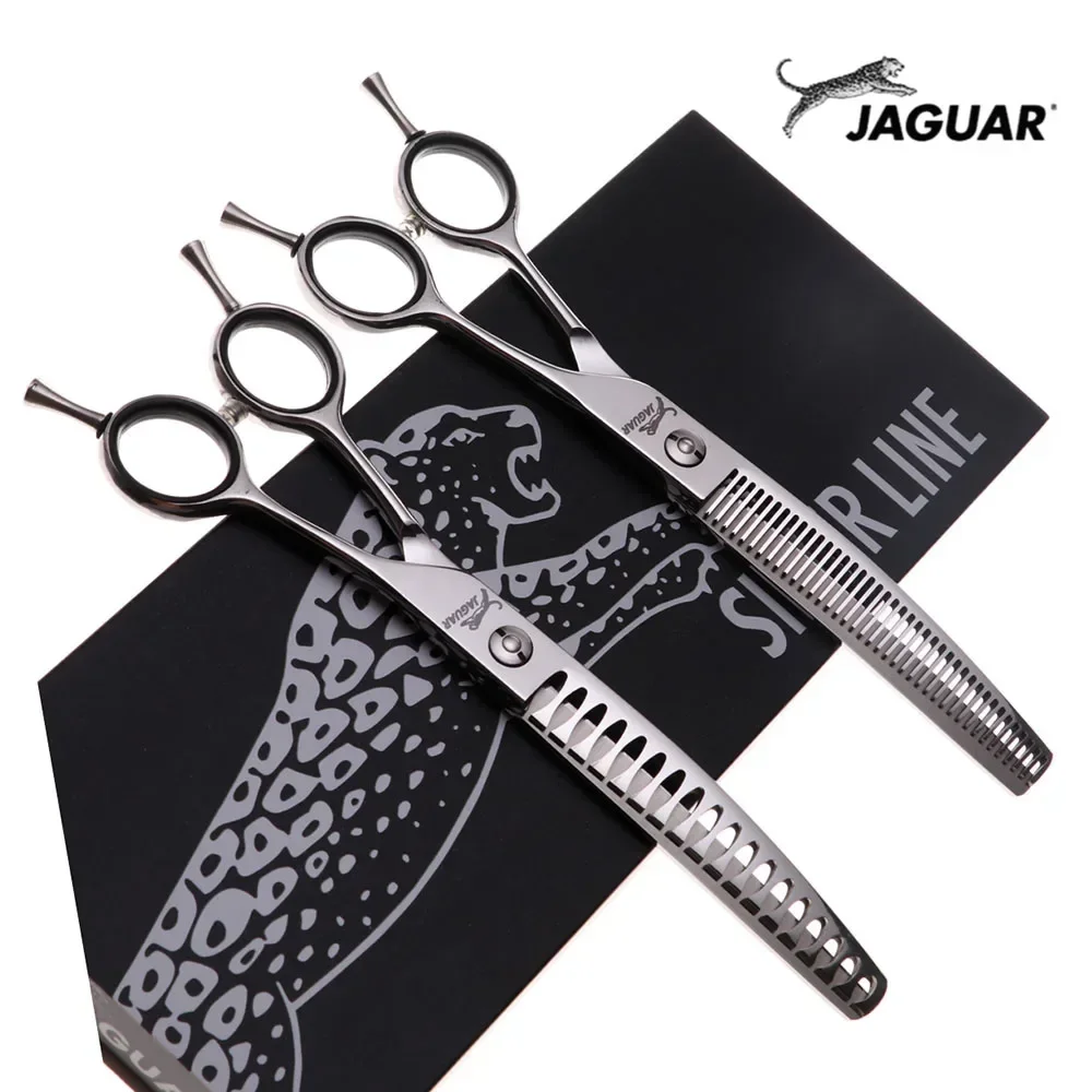 JP440C 7.0 inch Professional Dog Grooming Shears Curved Thinning Scissors for Dog Face Body Cutiing High Quality