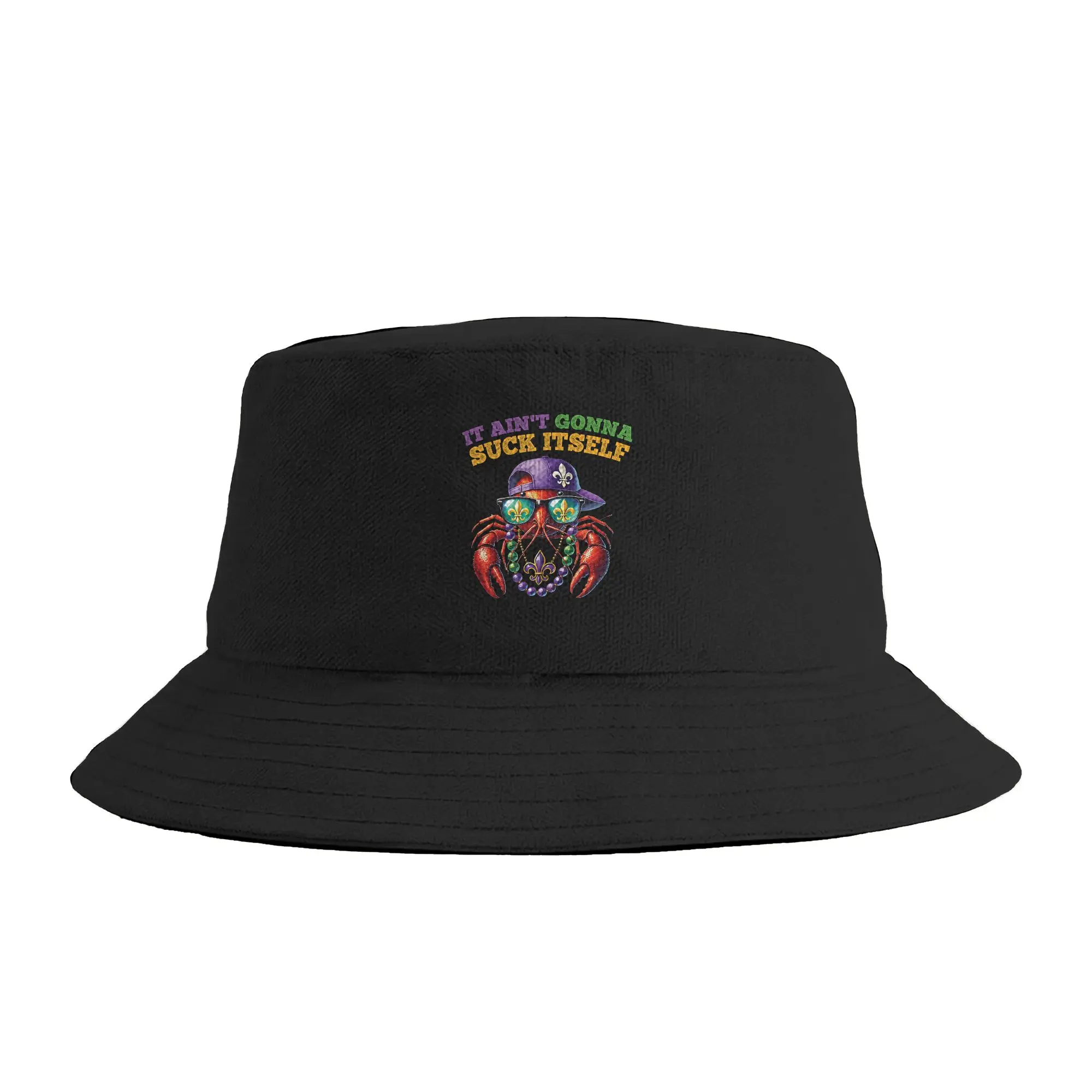 It Ain’t Gonna Suck Itself Crawfish Boil Bucket Hat For Unisex Fisherman Hats Travel Hiking Caps Street Style Sunscreen Hats