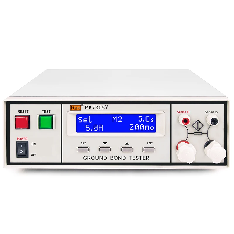 China Rek RK7305Y Medical Ground Bond Tester AC 3-30A Medical grounding resistance tester Rektest Factory Wholesale