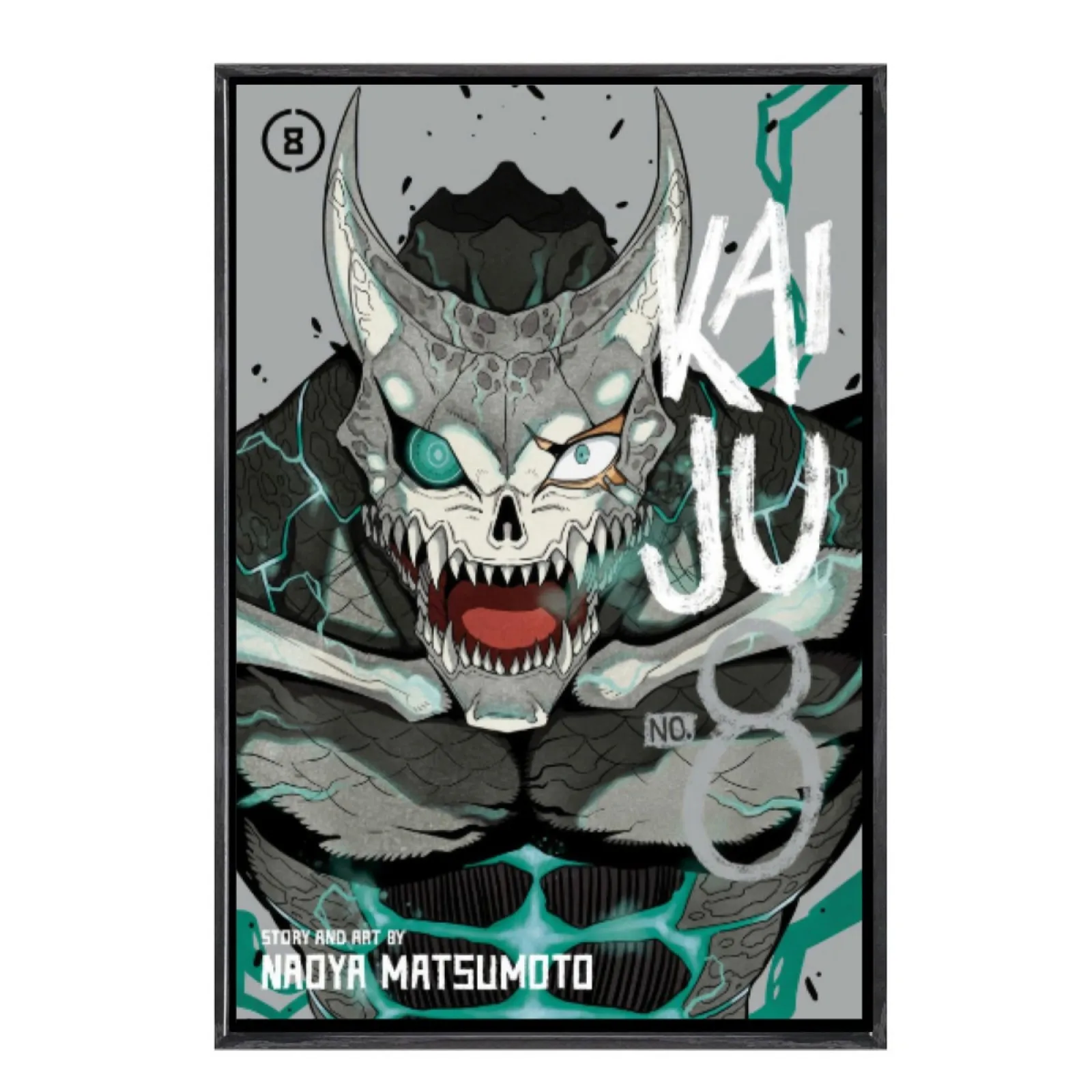 

Japanese Manga Multi-Size Canvas Poster Double Framed Wall Art,Kaiju No 8 Home Decor for Living Room Bedroom