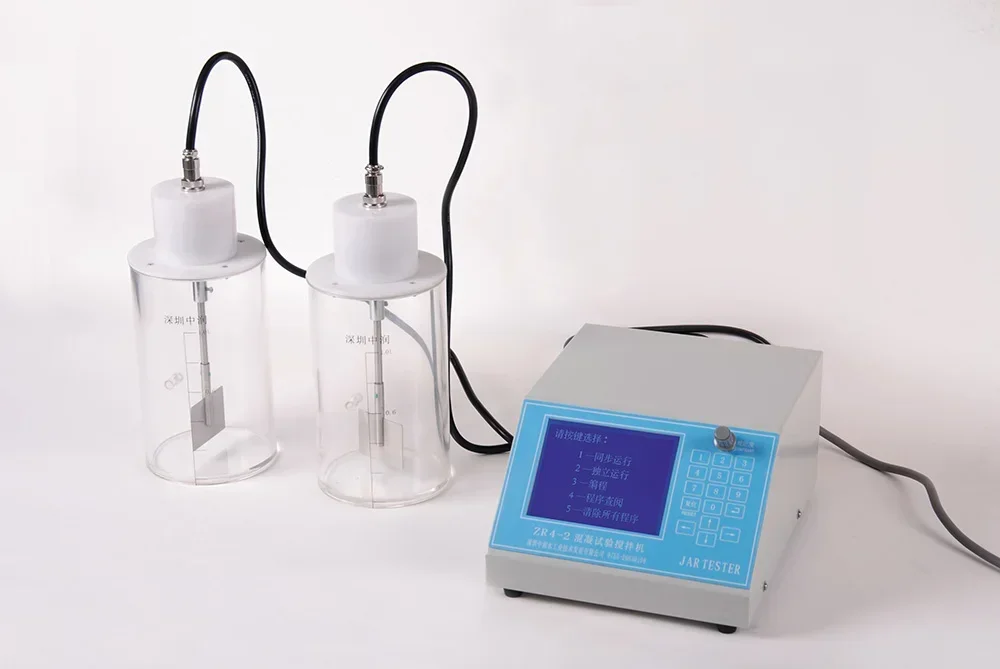 Chincan ZR4-2 2 spindle intelligent jar test apparatus jar tester