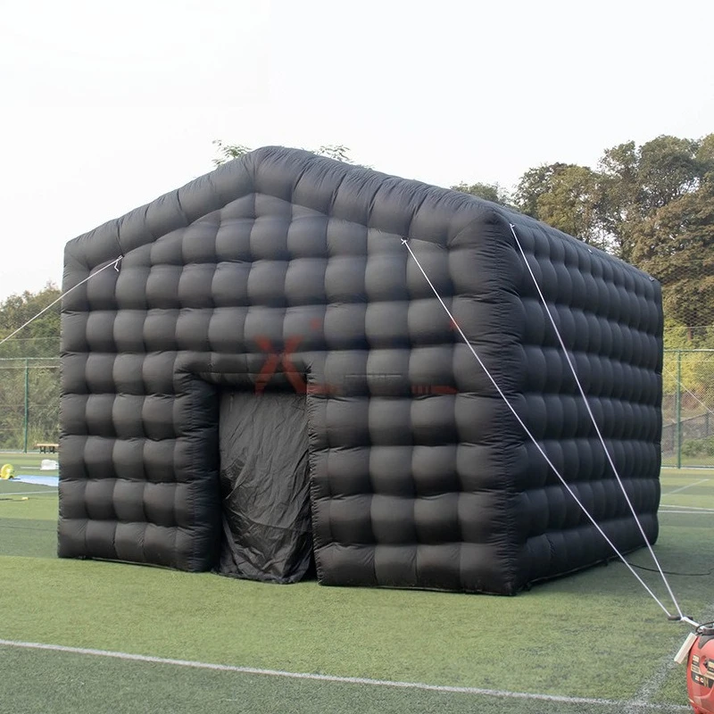 

LED Inflatable Party Tent Large Black Wedding Outdoor Event Portable