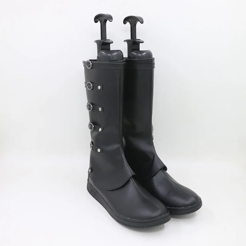 Vergil Cosplay Fantasia Spiel DMC5 Kostüm Stiefel Verkleidung Männliche Schuhe Erwachsene Männer Fantasie Halloween Karneval Party Schuhe