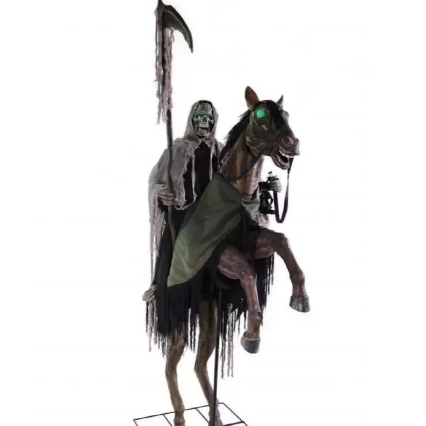 

Demon Knight Halloween Haunted House Amusement Park Large Outdoor Electric Induction Scenic Area