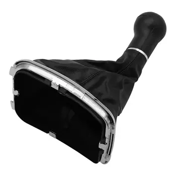 5stupňová manuální řadicí páka, černá kůže, pro Volkswagen Golf MK4 GTI R32 Bora Jetta 1999-2005 10 nejlepší prodej Řadicí páka pro VW Golf MK4 - №6