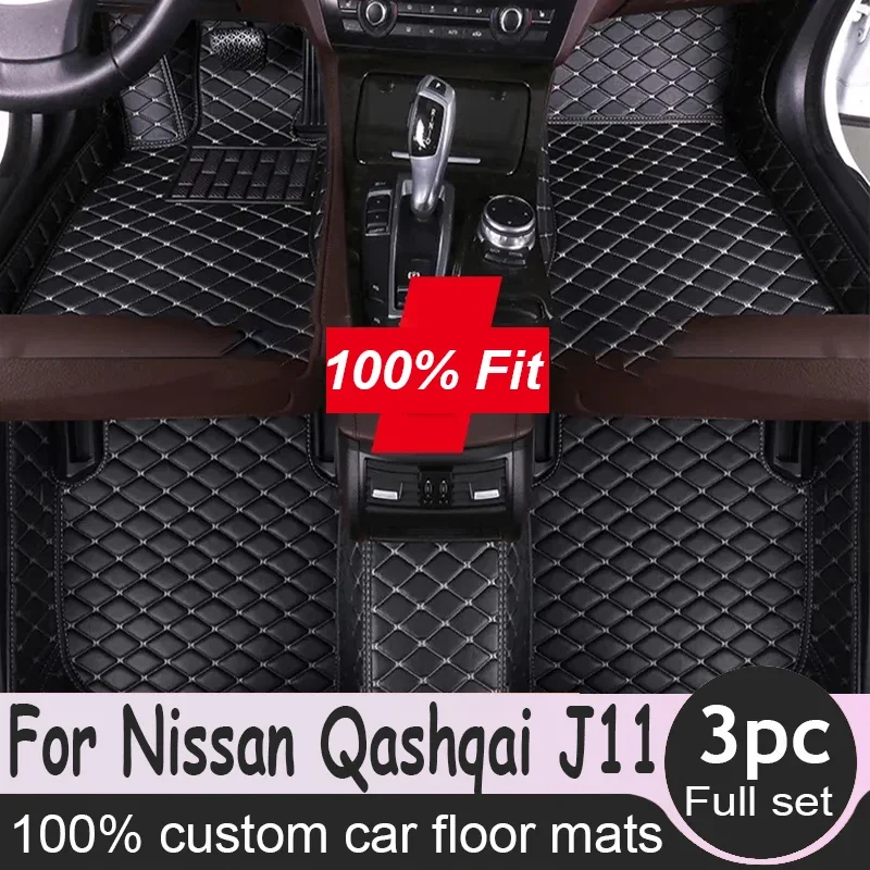 

Car Floor Mats For Nissan Qashqai J11 2023 2022 2021 2020 2019 2018 2017 2016 2015 2014 Carpets Protect Accessories Rugs 0531