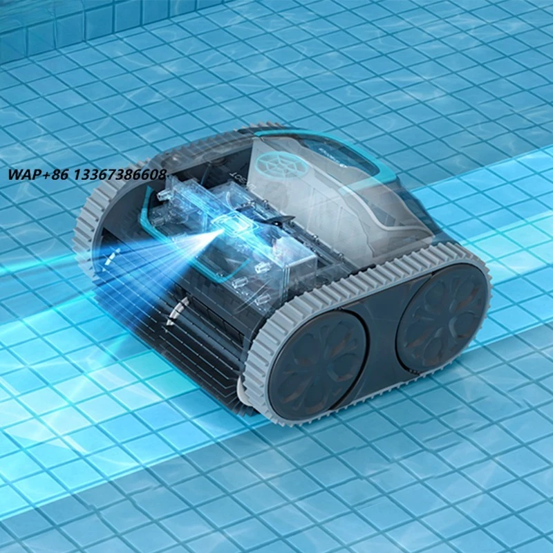 Water Crown Latest Cordless Automatic Robot Cleaner Swimming Pool Vacuum Robotic Cleaner