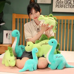 Brontosaurus/Stegosaurus/Tyran rex/Triceratops Dinosaur Plush Pillow Soft Stuffed Animal Toy Birthday Decorations for Kids