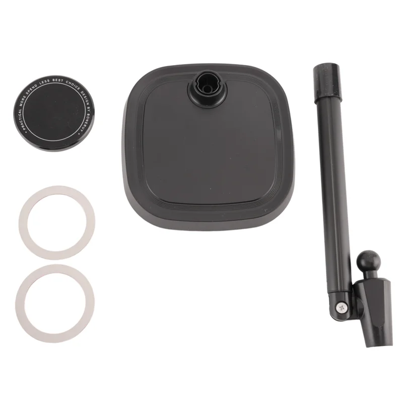 アルミ合金ブラケットデスクトップライブストリーミング会議携帯電話磁気吸引ブラケットブラック